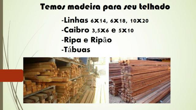 Madeira para Teto e telhas em até 12x - Foto 2