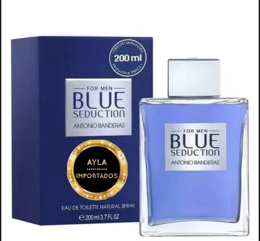 3 x R$: 49,66 Perfume Antonio Banderas Blue Seduction 200ml