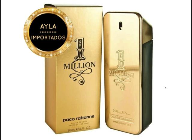 5 x R$: 89,80 - 200ml Perfume Paco Rabanne 1 Million