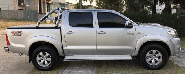 Particular Vende Hilux CD 4x4 SRV Diesel Blindado - Foto 5