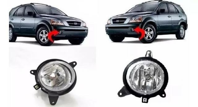 Par Farol Milha Neblina Kia Sorento 2006 2007 2008 2009