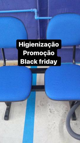 Limpeza e higienização a seco Residencial e automotivo semana Black Friday