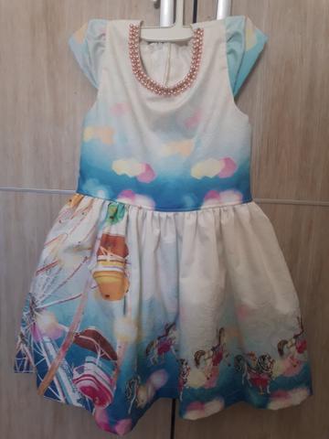 Vestido Social infantil