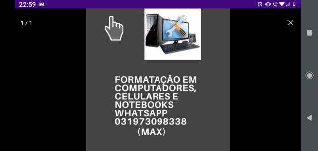 Formatação em computadores e celular