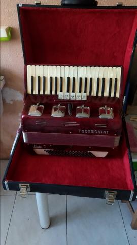 ACORDEON TODESCHINI SUPER 5 selo verde RARIDADE - Foto 6