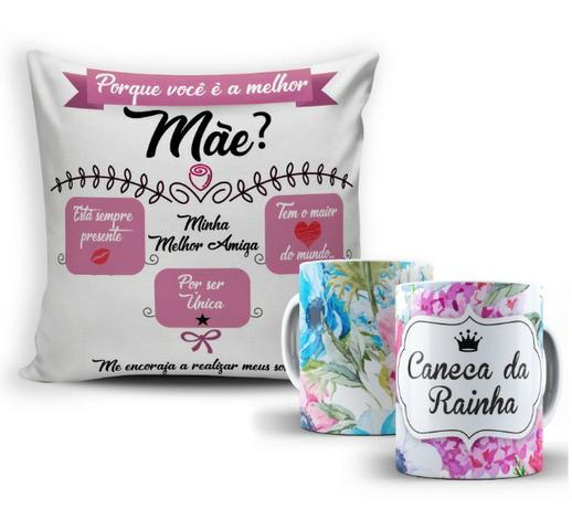 Personalizado de almofada caneca e ou - Foto 4