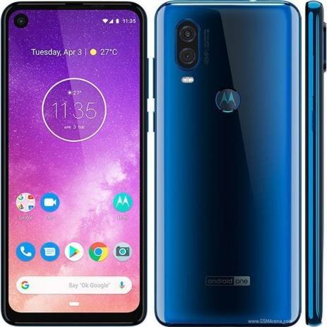 Motorola One Vision - 128GB - Azul - Lacrado - 48Mp