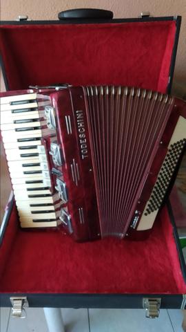 ACORDEON TODESCHINI SUPER 5 selo verde RARIDADE - Foto 5