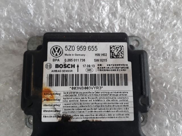 Modulo Airbag Vw Fox 2013 Original - Foto 3