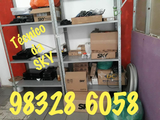 Equipamento Sky tv