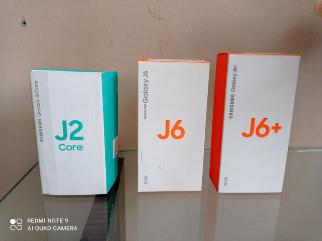Caixa de celular J2 core , J6 e J6 plus.