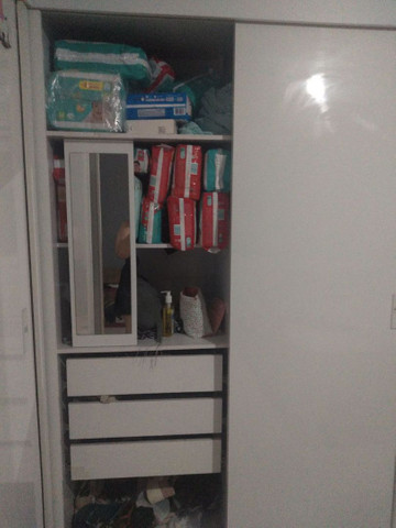 Guarda Roupa de solteiro branco ! - Foto 4