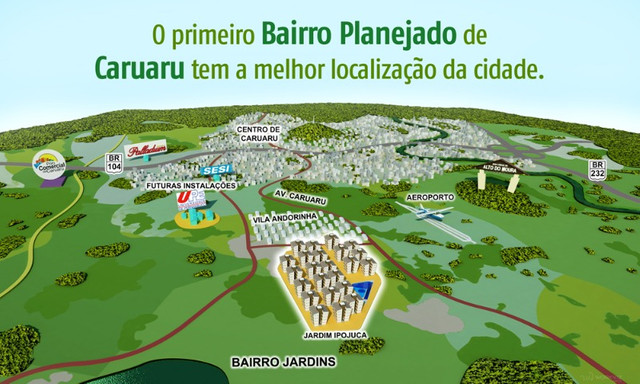 Apartamento em Caruaru, 2 quartos (Condomínio Jardim do Ipojuca) - Foto 17