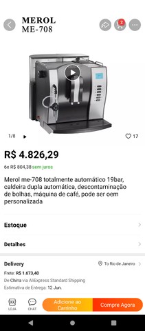 Maquina café Expresso Automática/Troco A71 - Foto 3