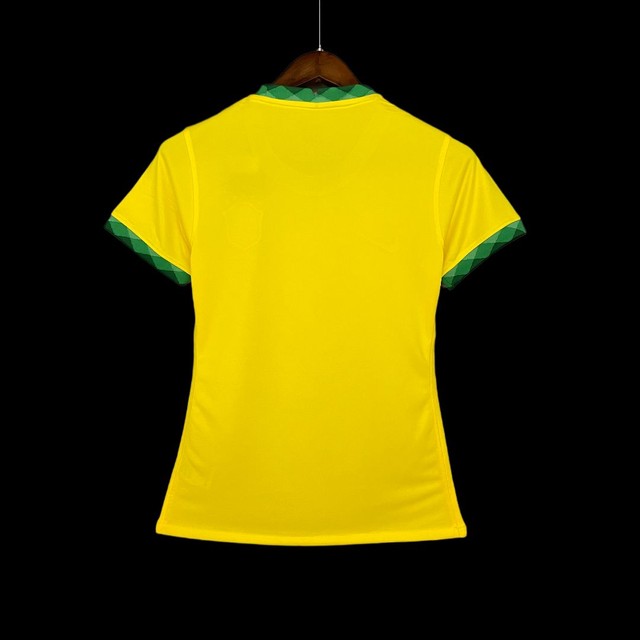 Camisa Brasil Feminina Importada Qualidade TOP ENTREGA GRÁTIS em Goiânia - Foto 6