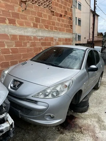 Sucata Peças peugeot 207 1.4 flex sedan completo banco em couro cambio