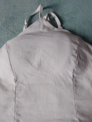 cropped feminino branco - tamanho m - Foto 2