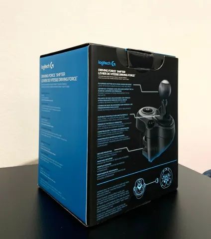 Câmbio Logitech G Driving Force, Compatível Volantes Logitech G923, G29 e  G920, para PS5, PS4, Xbox X, S, Xbox One e PC