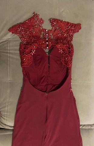 Olx sales vestido marsala