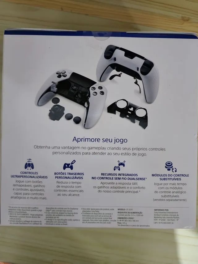 Playstation 5, PS5 com 2Tb memória + Controle Dualsense Edge - Videogames -  Calafate, Belo Horizonte 1246241440