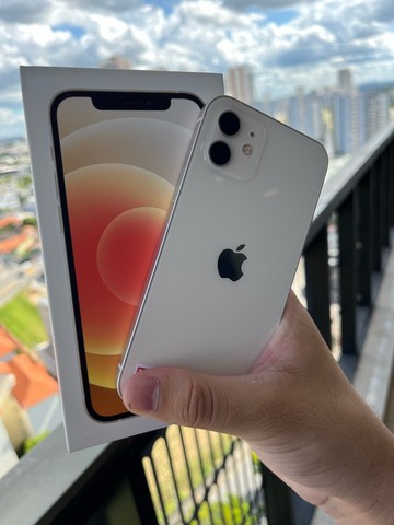 iPhone 12 branco 256gb de memoria // venha você também  - Foto 3