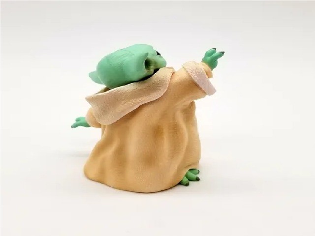 Baby Yoda - Star Wars - Miniatura Boneco de ~08 Centímetros - Foto 2