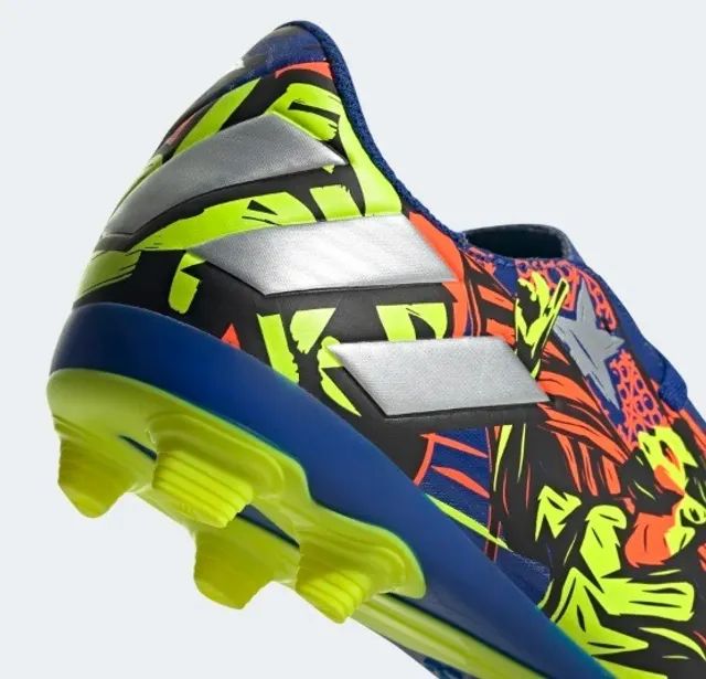 Chuteira de Campo Adidas Nemeziz Messi 19.4 FxG Junior. - Foto 5