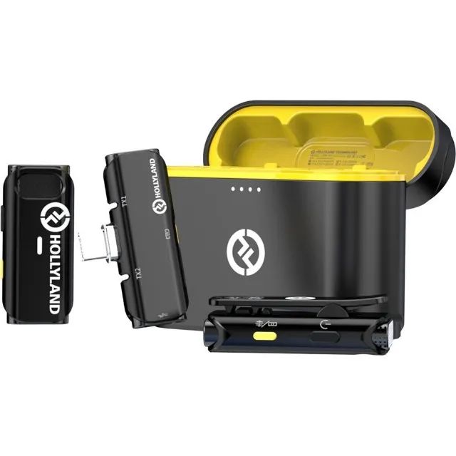 Microfone Sem Fio Hollyland Lark C1 Duo USB-C - Novo lacrado!