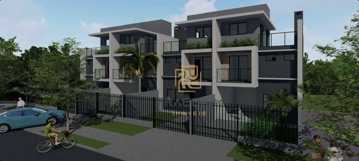 Sobrado com 3 dormitórios à venda, 124 m² por R$ 641.000,00 - Atuba - Curitiba/PR