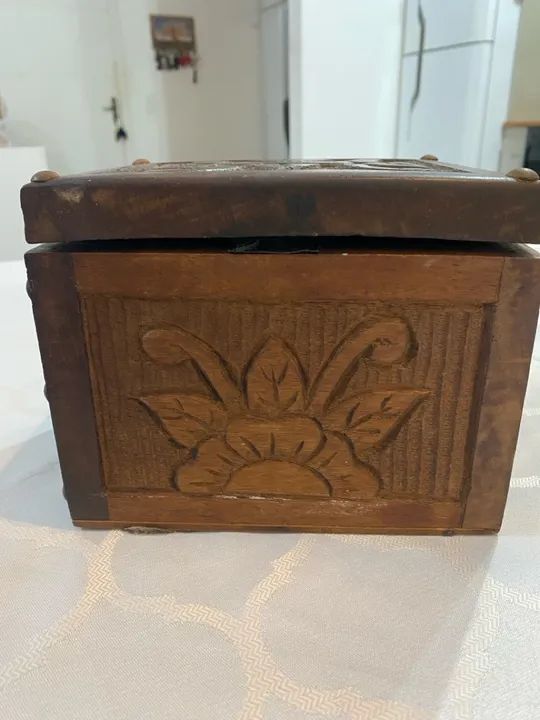 Mini Baú de Madeira  - Foto 2