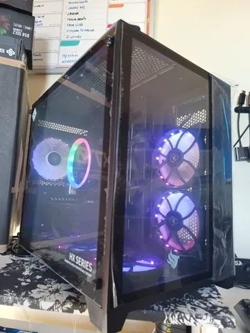 Pc Gamer Ryzen 5 3500x com a Rx580 8gb Novo montado Agora 1 Ano de Garantia - Foto 3