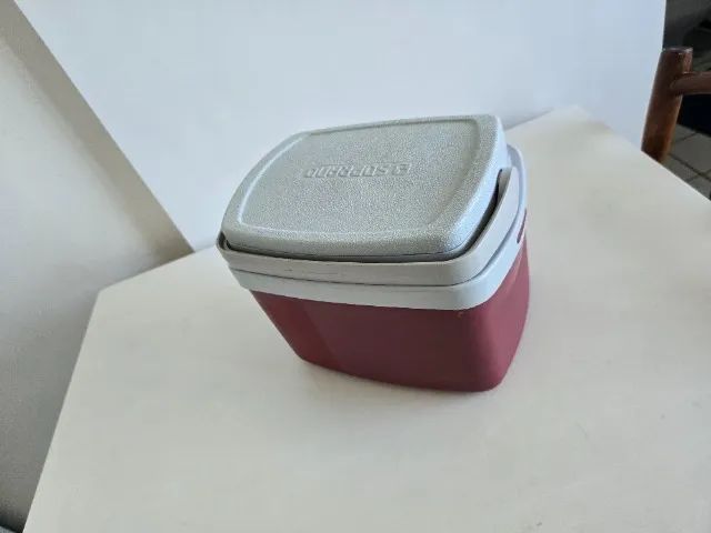 Caixa Térmica Tropical 05L, Soprano, Vermelha, Pequeno. - Foto 5