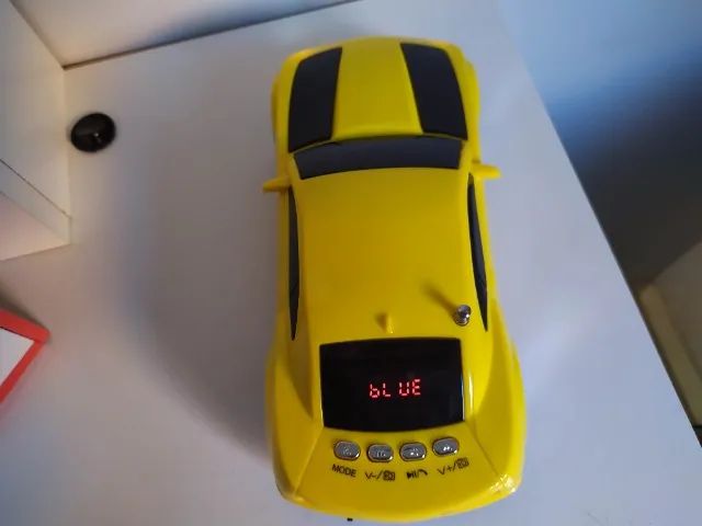 Caixa de Som Camaro Amarelo - Bluetooth e USB - Foto 5