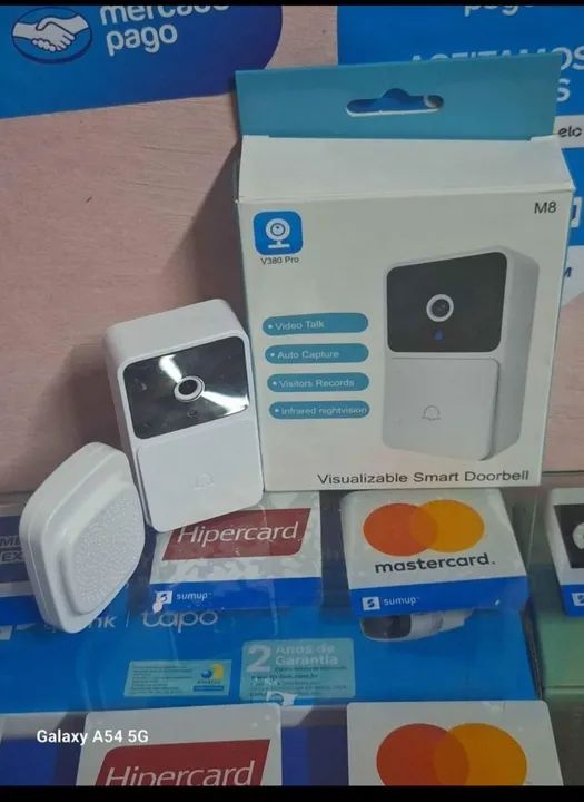 Campainha Inteligente Wi-fi Acesso Remoto Via Celular - Foto 3