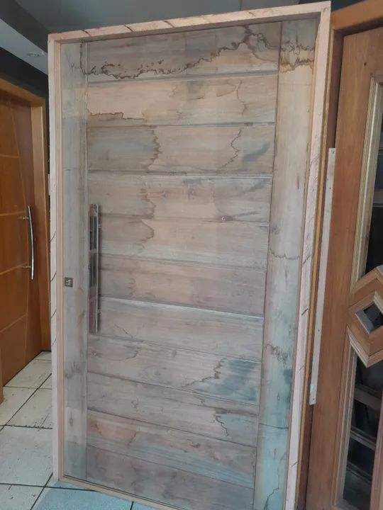 Porta pivotante 118x214mt parcelo até 10X no cartão sem juros e - Foto 2