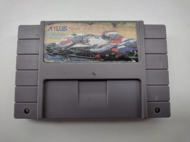 Jogo Super Nintendo Moto Gp 1 Parte 2 Snes Fita Cartucho Aceito olx pay