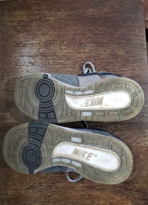 Tênis Nike cinza e branco - Delta Force - Foto 4