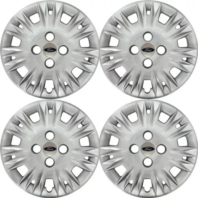 Jogo Calota Aro 15 Ford New Fiesta 2014 2015 2016 Focus 123
