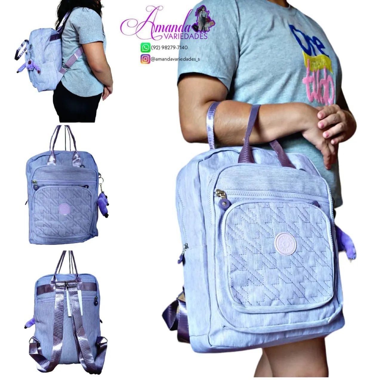 Mochilas da Kipling/ Entrega Grátis  - Foto 5