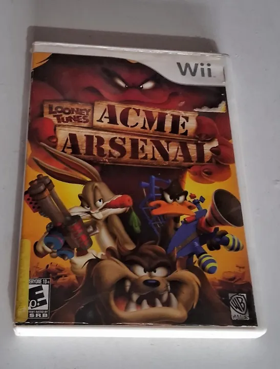 Imagem da capa de Looney Tunes: ACME ARSENAL para Nintendo WII anunciado na OLX