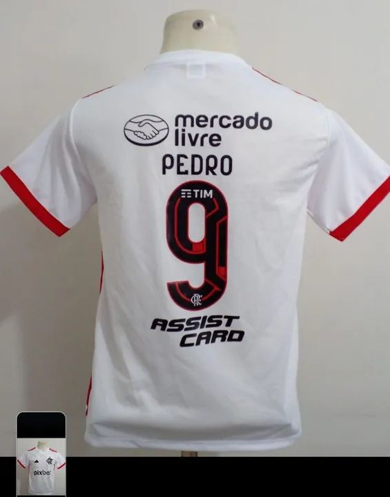Nova camisa flamengo 2024 dri-fit Pedro 9 (P, M e G) - Foto 2