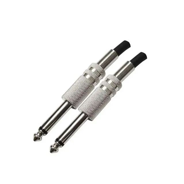 Cabo P10 x P10 3 Metros Guitarra Violão Baixo Teclado - Foto 3