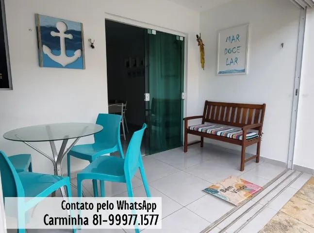 Alugo Lindo Apartamento Térreo Mobiliado na Praia dos Carneiros - Tamandare - PE - Foto 9