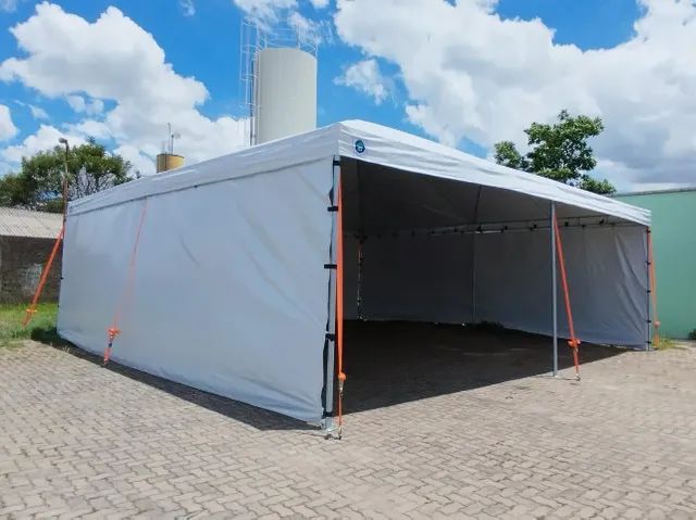 Tenda Tubular 10x10 Galvanizada a Fogo!!! - Foto 5