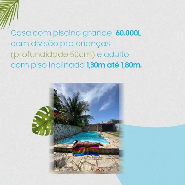 Casa Aluguel Temporada em Maceió, Alagoas - 3 quartos - Foto 9