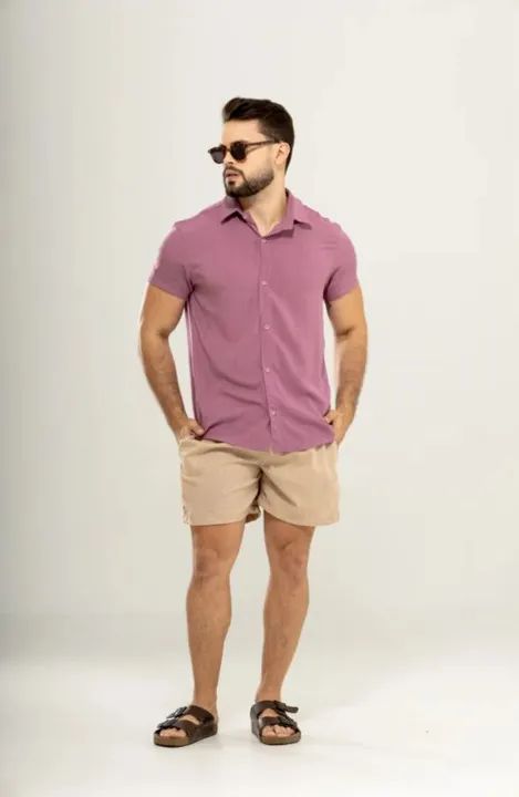 Camisas masculinas de botão  - Foto 2