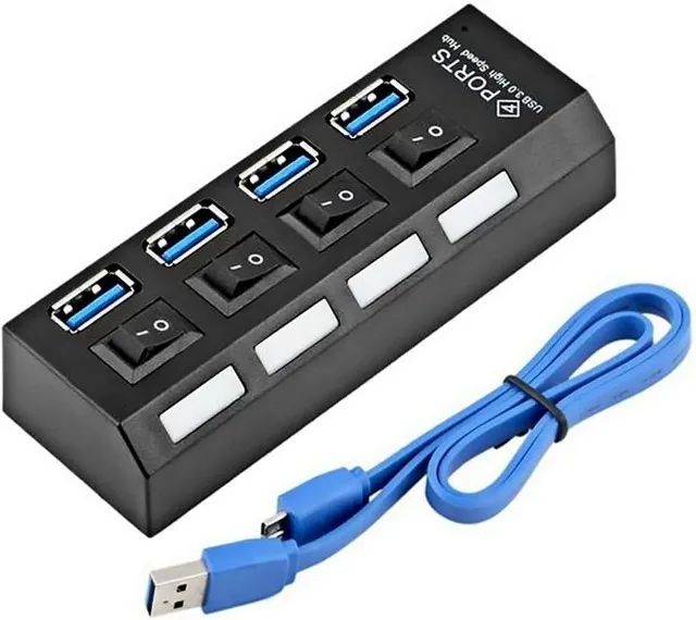 Hub usb 3.0  4 Portas Para Pc e Notebook - Foto 3