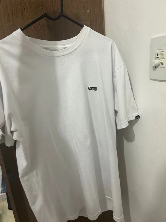 Camiseta Vans Branca - Tamanho M - Foto 2