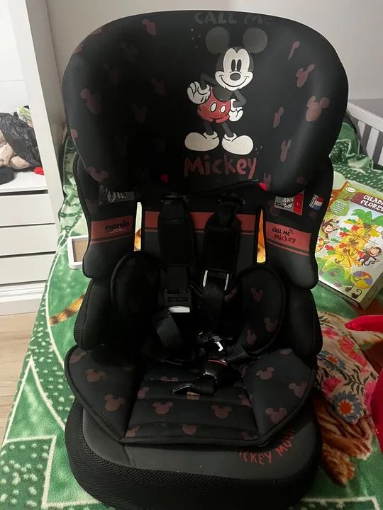 Cadeirinha de carro infantil Mickey Mouse