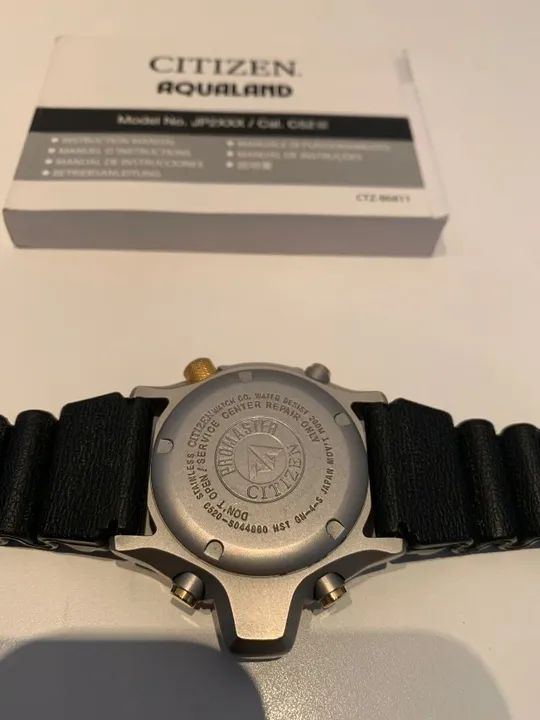 Relógio Citizen Promaster Aqualand Jp2000 Série Ouro - Foto 3